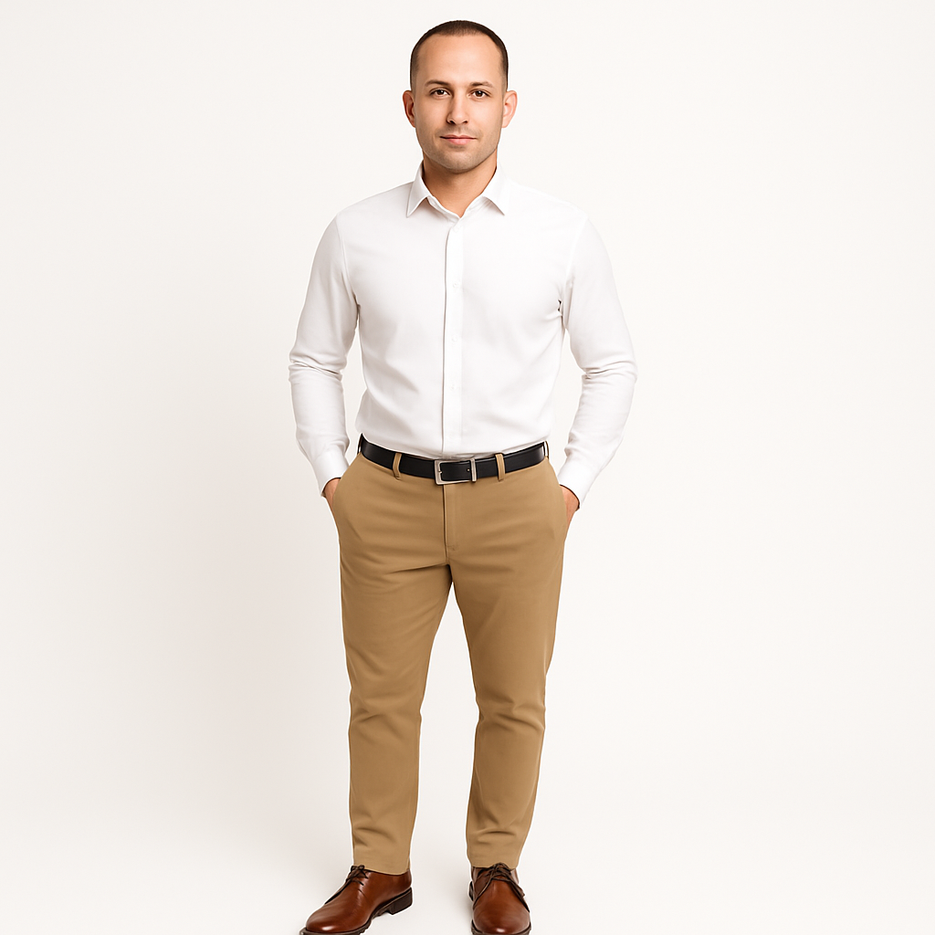 Męskie eleganckie buty letnie sznurowane