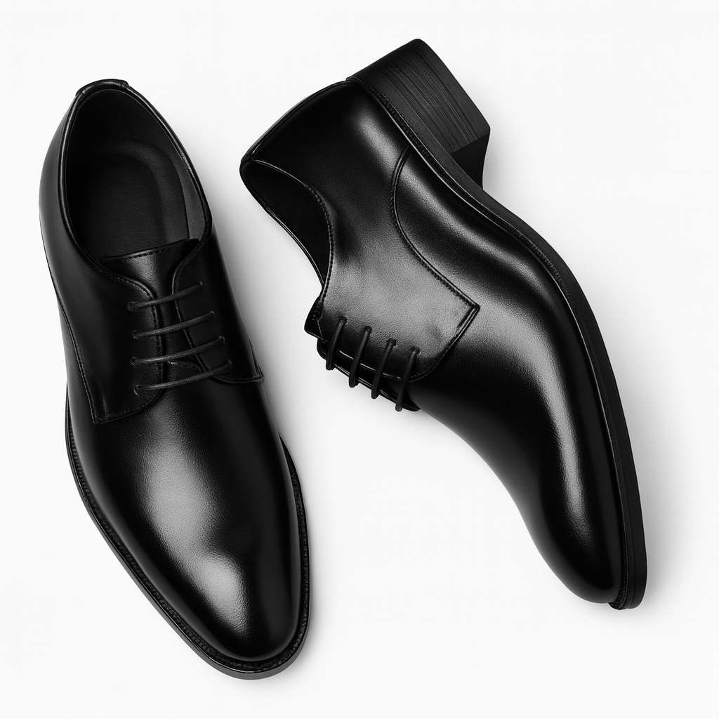 Męskie eleganckie buty letnie sznurowane