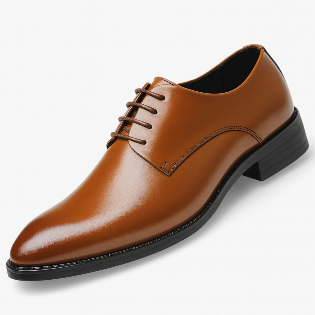 Męskie eleganckie buty letnie sznurowane